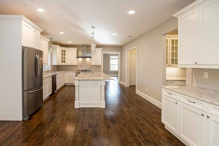 Modern, spacious open, high-end kitchens from Prominent Builders NJ 