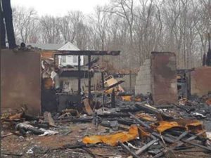 A devastating fire required construction of a new home for displaced family.