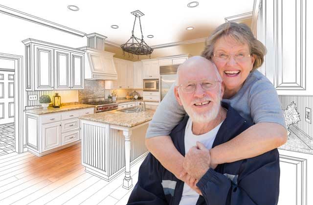 Many people are choosing to update their homes and age-in-place