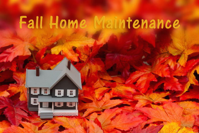 Fall Is Home Maintenance Time